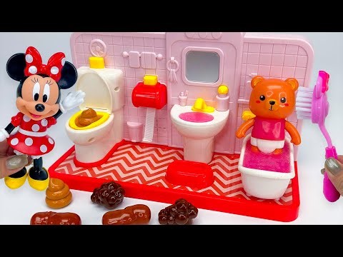 💩Mickey Mouse Potty Training Fidget Toys 💩🚽 Satisfying Unboxing ASMR 2026, Fidget-Toiletten-Spielset