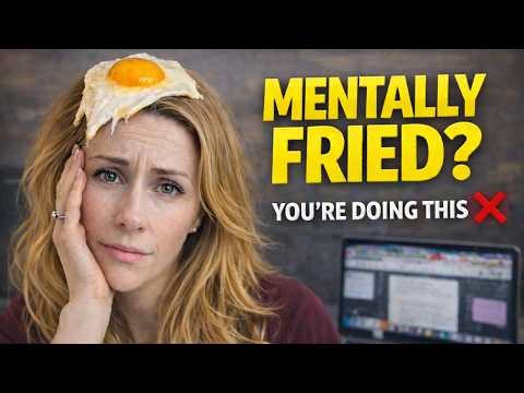 How To Work When Your Brain Is Mentally Fried