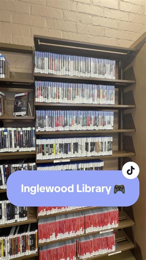Replying to @｡ﾟ(ﾟ´ω`ﾟ)ﾟ｡ You will need to get a separate Inglewood library card but it takes 5 mins to sign up (: ##libraries##gaming##losangeles##inglewood