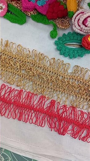 Live highlight how to crochet Upin lace tutorial for beginners#diy# tutorial#2026