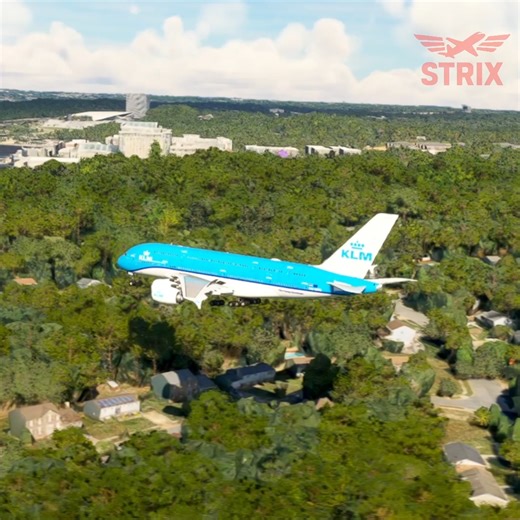 601K views · 3K reactions | The World’s Largest Passenger Jet Lands Smoothly at Washington! | STRIX | Facebook