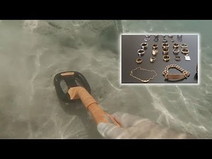 metal detecting with the scuba tector for treasure…