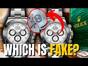 FAKE Vs REAL Rolex Daytona