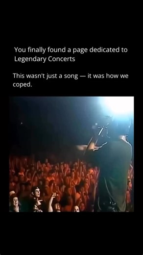 Legendary Concerts on Instagram: "“In the End” became more than a hit song for Linkin Park — it turned into a shared release for an entire generation. When they performed it live, especially in the early 2000s, the crowd often sang so loudly that Chester Bennington would step back and let the audience carry the chorus. The song’s mix of vulnerability and frustration hit people who didn’t always know how to say what they were feeling, and hearing thousands of voices shouting “I tried so hard…” tu
