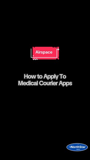 How to Apply to Airspace as a Medical Courier