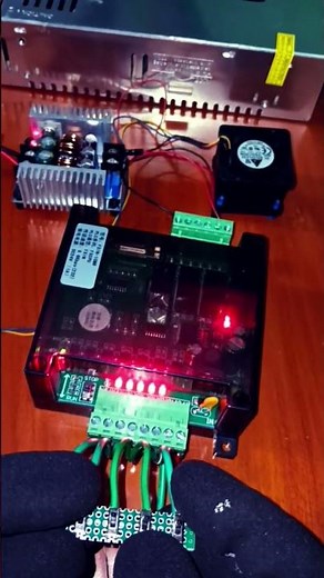 FX1N-10MR Mini PLC #industrial #plc #plc_programming #mitsubishi #engineering