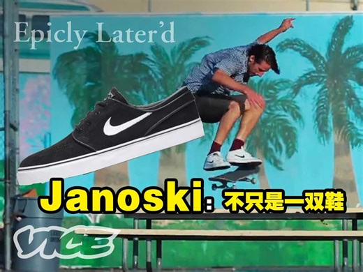 【滑板】Janoski：不只是一双鞋【POP字幕】