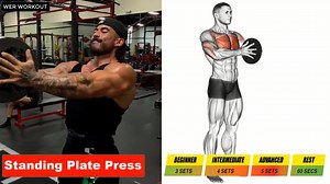 5 Best Exercises To Build A Big Chest .. .. .. 1EX. Standing Plate Press 2EX. Flat Barbell Bench Press 3EX. Incline Dumbbell Press 4 EX. Reverse Incline Dumbbell Press 5EX. Seated Machine Chest Fly .. .. .. #exercise #homeworkout #reelsvideo #reelsviral #fitness #workout #fit #gym #training #health #sport #muscle #bodybuilding Follow us for more Exercises and 📌 JOIN OUR GROUP FOR MORE GREAT Bodybuilding Tips ☺️ ⤵️ https://web.facebook.com/groups/209688632968880 | Gym Workout Charts