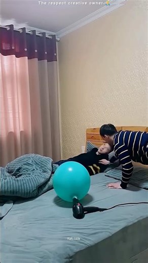 Lazy Friend vs Exploding Balloon Prank 😂 #shorts #facts #viral