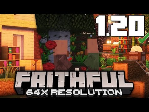 Faithful 64x64 1.20/1.20.6 Texture Pack Download & Install Tutorial