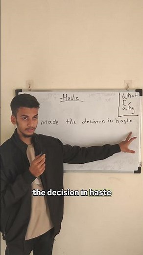 haste meaning