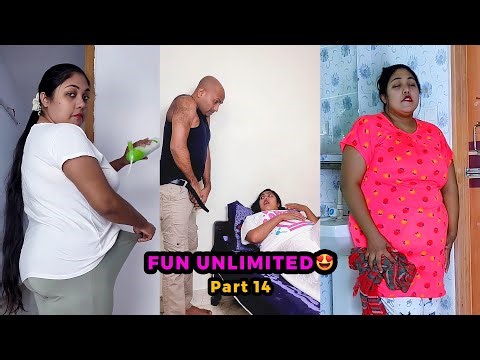 Fun Unlimited Part 14 | Couple Funny Video | Motu Taklu Top Fun 😂
