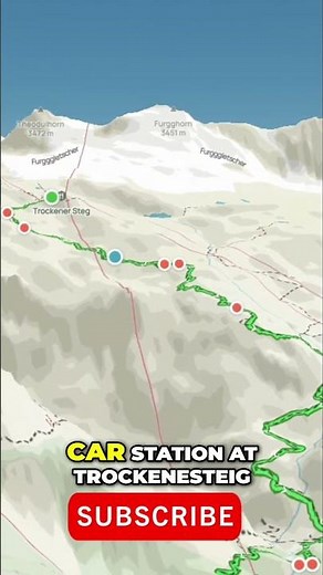 Epic Matterhorn Hike - Route Overview #hiking #hikingroutes #switzerland #mountains #matterhorn