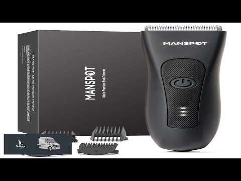 MANSPOT Manscape Groin & Body Hair Trimmer for Men Electric Ball Pubic