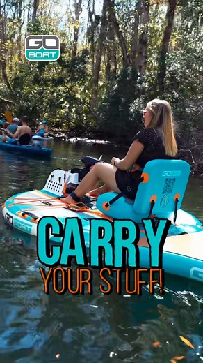 🚤 **Meet GoBoat – The Ultimate Portable Watercraft!** 🌊 The **only** round, inflatable disc-style boat that’s **changing the game!** Experience the **stability of a boat** with the **portability of a SUP** – all in one. Join **#GoBoatNation** & take your adventures anywhere! 🔥 #BoatingRevolution #GoBoat | The GoBoat