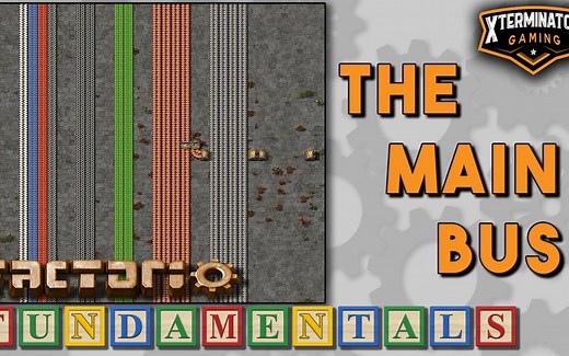 异星工厂 Factorio 总线模式概述 & 建议 - Factorio 0.18 教程 (中英字幕)
