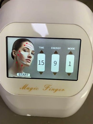 Gold Finger EMS Lifting Device | Microcurrent Technology in Action