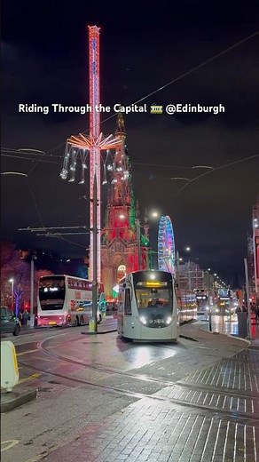 Edinburgh Tram 🚋 : From the Airport to the City Centre & Beyond | Scotland | Travel | DayTrip | UK