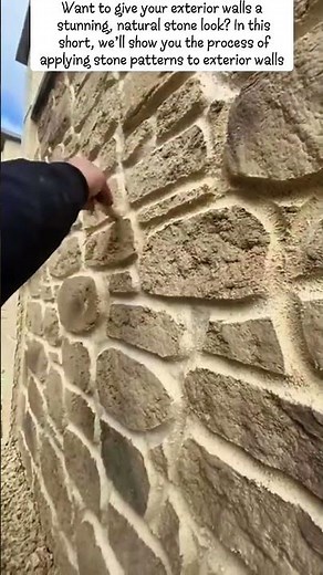 Exterior Wall Stone Pattern Application: Step-by-Step Guide