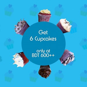9.3K views · 84 reactions | Start the new year in the sweetest way possible with our Mouthwatering cupcakes. Share extra love with your friends and family with Tastebud's unique offer of 6 Cupcakes at only BDT 600+. This offer is valid till 7th January 2019. Available at our Banani and Uttara Outlet. Address to our Uttara Outlet: House: 67, Gausal Azam Avenue, Sector 14, Uttara, Dhaka- 1230. Hotline: +8801318560508 | tastebud | Facebook