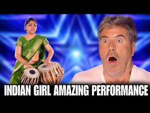 Indian Girl Amazing Tabla Performance On AGT | Americas Got Talent