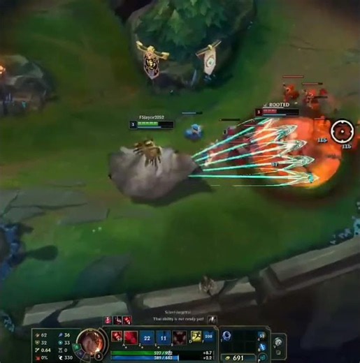 Swain ADC level 3 one-shot enemy botlane #leagueoflegends #outplayed #highlights