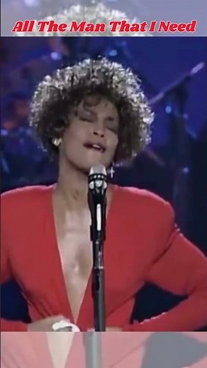 Whitney Houston - ALL THE MAN THAT I NEED (1991) #80smusic #lovesong #lyrics #pop #whitneyhouston