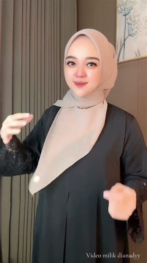 tutorial hijab segi empat buat lebaran #tutorialhijab #hijabstyle #shortvideo #like #subscribe