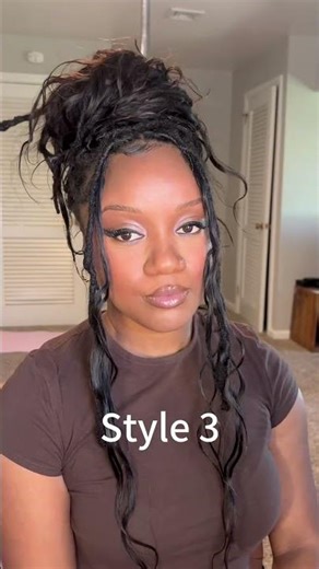 Style Miracle Knots Over Locs With Me!What's your favorite style to do over locs? 👇 #miracleknots