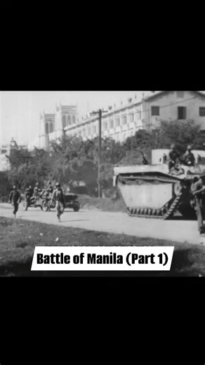 On February 3, 1945, the 1st Cavalry Division and the 37th Infantry Division advanced on Manila from the north, while the 11th Airborne Division advanced from the south toward the Genko Line, effectively isolating the city from the rest of the Japanese forces on Luzon. 🪖🇺🇸 The US forces planned to seize key civilian centers of gravity while bypassing the major Japanese strongpoint at Intramuros. Japanese defenders hoped to stop the 11th Airborne Division’s advance northward along the east-wes