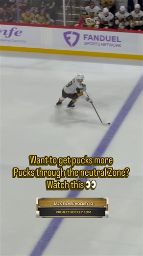 Jack Eichel is one of the most dynamic players in the NHL — a Stanley Cup Champion, elite play driver for the Vegas Golden Knights, and now representing Team USA on the world stage. 🇺🇸 If you want to understand WHY he’s so hard to defend, watch this shift closely 👇 1️⃣ Attack the middle to create outside space Eichel drives inside first. That forces defenders to respect the middle, opening up the wall lane. Elite players don’t avoid pressure — they use it to create space. 2️⃣ Protect the puck