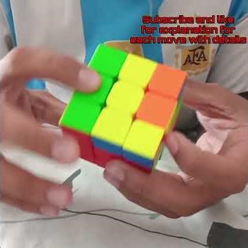 Ultimate Easiest Rubiks Cube Solving Tutorial (trailer / demo) #iq #cube