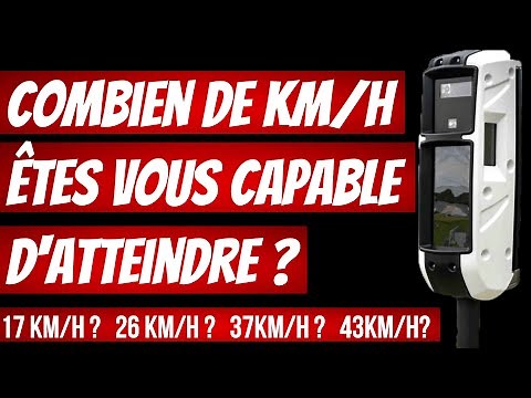 How to calculate your maximum speed?