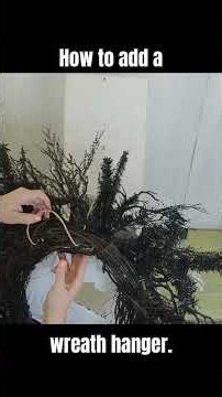👻 How to Add a Wreath Hanger | Get Spooky Ghost Wreath | Design 1200