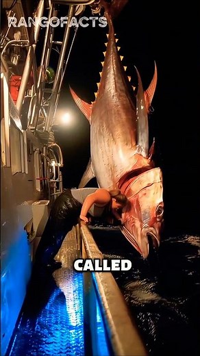Why That Dark Meat in Tuna Gets Cut Off 🔪🐟 #fish #ocean #shorts