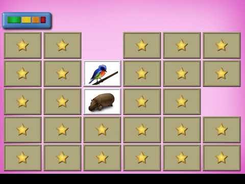 Preschool memory match movie