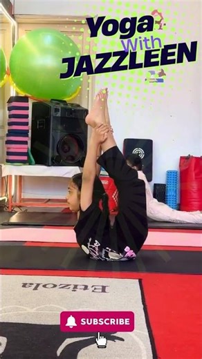 OMG! 🤯 Full Bow Pose By A Kid! Purna Dhanurasana | Yoga With Jazzleen #shorts #motivation