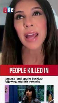 'Shouldn't she just apologise?' | Jameela Jamil's 'anti-Brit' remarks