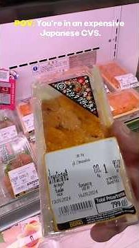 Expensive Japanese CVS Food Tour 🙈 #foodshorts #foodreview