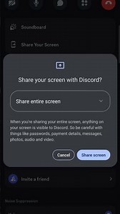 How to share screen on Discord mobile? This is How..
