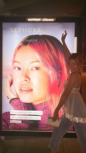 nina huynh on Instagram: "never give up on your dreams 🌈💕✨ true story: my mom asked me in kindergarten what I wanted to be when I grow up and I said a model. in 2014, I worked at Sephora as a cashier and always wondered what it took to be one of the faces on their walls. in 2019, I was contact by @sephoracanada to be a part of their We Belong to Something Beautiful Campaign that was plastered all over the store and country. then I did it again in 2022 for their Lunar New Year campaign. everyth