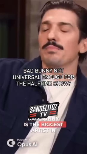 Sangelitoz on Instagram: "I wonder how @andrewschulz and people in Toledo Ohio feel about this!! 😂😂😂 #badbunny #superbowlhalftimeshow"