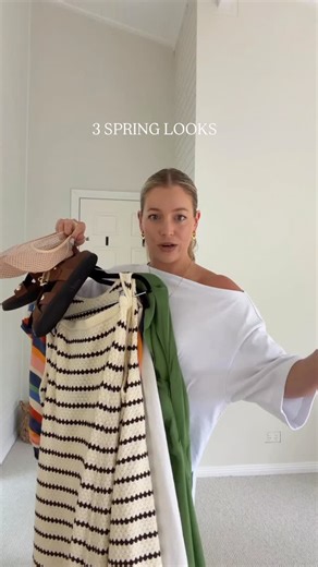HOLLY NICHOLSON on Instagram: "Some new spring wardrobe favourites | this is the first time I genuinely can't pick 😆 1, 2 or 3? All looks are new arrivals from @oxfordshop & currently on sale! #oxfordpartner"