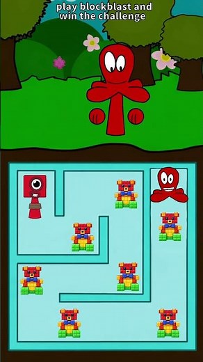 Maze Challenge Help Pocoyo #blockblast