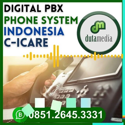 Digital PBX Phone System Indonesia untuk Call Center Modern