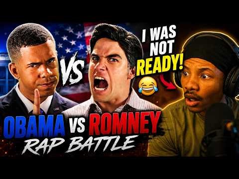Obama vs Romney RAP BATTLE Had Me LOSING IT 😂 | ERB Reaction