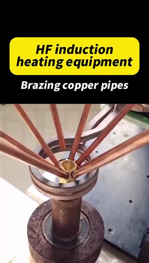 Brazing Copper Pipes Using Induction Heating Machines