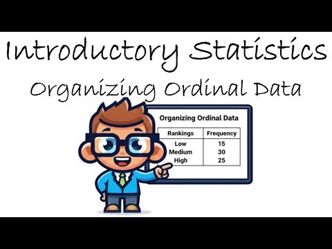 Introductory Statistics | Organizing Ordinal Data | Practice Problem