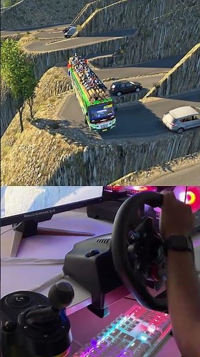 Dangerous MAP Mod with overloaded BUS in Euro Truck Simulator 2| ETS2 Multiplayer | Mallu Garage 2.0