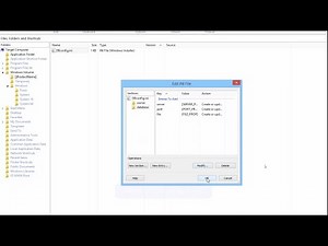 Search and Edit an INI File with Advanced Installer